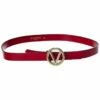Valentino By Mario Valentino Baby Soave Leather Belt Women Belts