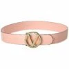 Valentino By Mario Valentino Bessy Embossed Leather Belt Women Belts