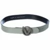 Valentino By Mario Valentino Giusy Soave Leather Belt Women Belts