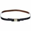 Valentino By Mario Valentino Lea Soave Leather Belt Women Belts