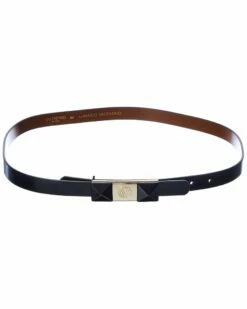Valentino By Mario Valentino Lea Soave Leather Belt Women Belts