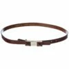 Valentino By Mario Valentino Lea Soave Leather Belt Women Belts