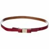 Valentino By Mario Valentino Lea Soave Leather Belt Women Belts