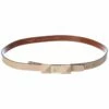 Valentino By Mario Valentino Lea Soave Leather Belt Women Belts