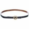 Valentino By Mario Valentino Baby Soave Leather Belt Women Belts