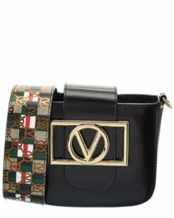 Valentino By Mario Valentino Paradis Rope Guitar Leather Crossbody Women Crossbody Bags