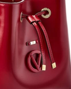 Valentino By Mario Valentino Karl Rope Guitar Leather Bucket Bag Women Bucket Bags -Valentino sale store 1160209112 RLLZ 3