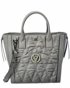 Valentino By Mario Valentino Charmont Matelasse Leather Tote Women Totes