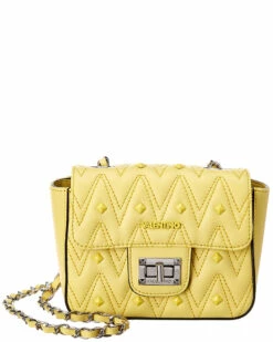Valentino By Mario Valentino Vivian D Sauvage Studs Leather Shoulder Bag Women Shoulder Bags