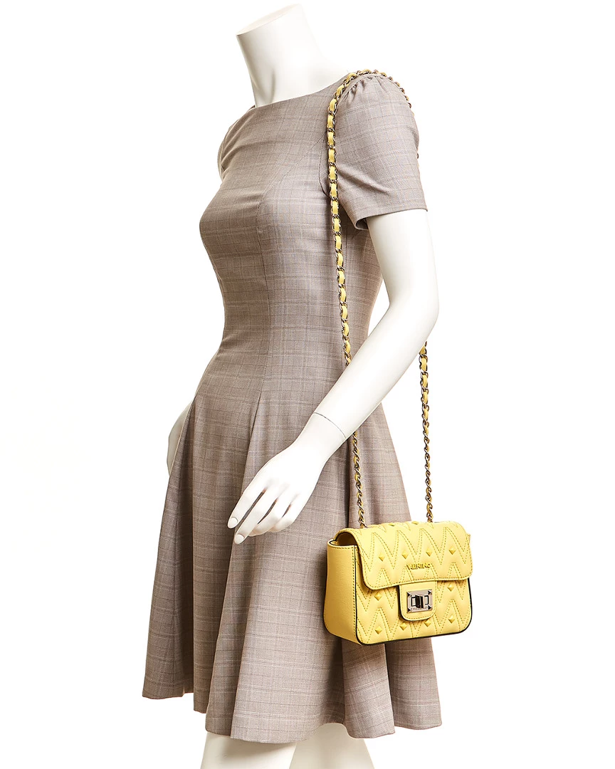 Valentino By Mario Valentino Vivian D Sauvage Studs Leather Shoulder Bag Women Shoulder Bags 3 Valentino By Mario Valentino Vivian D Sauvage Studs Leather Shoulder Bag Women Shoulder Bags - Image 3