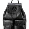 Valentino By Mario Valentino Simeon Preciosa Dollaro Leather Backpack Women Backpacks