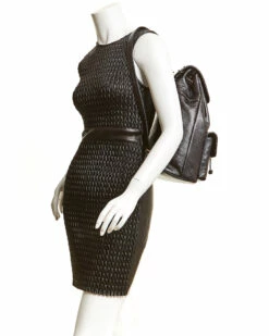 Valentino By Mario Valentino Simeon Preciosa Dollaro Leather Backpack Women Backpacks -Valentino sale store 1160279437 RLLZ 3