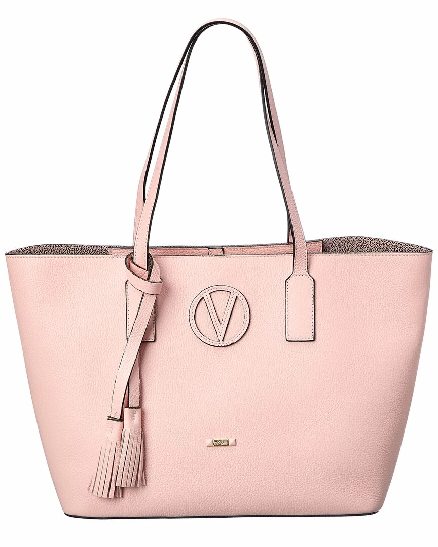 Valentino By Mario Valentino Soho Medallion Leather Tote Women Totes 1 Valentino By Mario Valentino Soho Medallion Leather Tote Women Totes