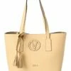 Valentino By Mario Valentino Prince Medallion Leather Tote Women Totes