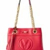 Valentino By Mario Valentino Leather Shoulder Bag Women Shoulder Bags