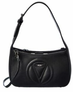 Valentino By Mario Valentino Kai Signature Leather Crossbody Women Crossbody Bags