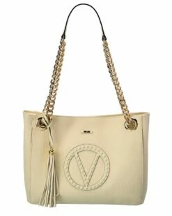 Valentino By Mario Valentino Luisa Rock Leather Shoulder Bag Women Shoulder Bags