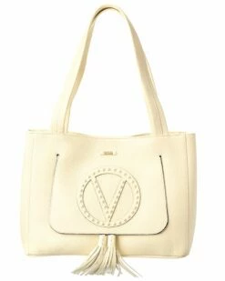 Valentino By Mario Valentino Estelle Rock Leather Tote Women Totes