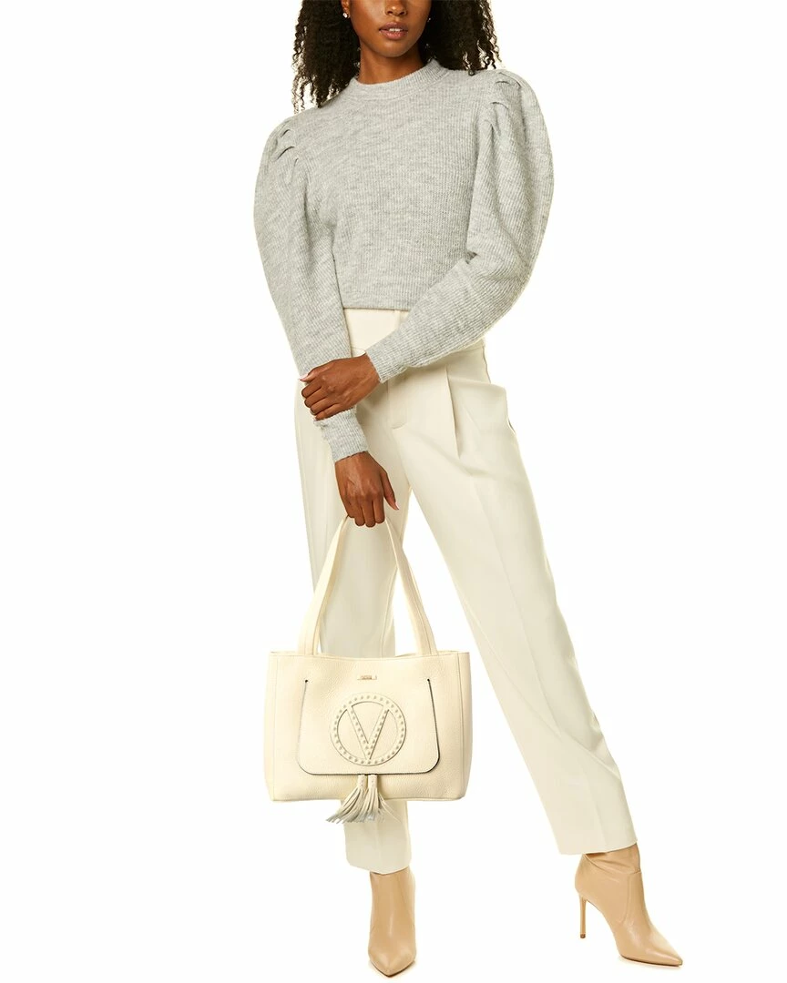 Valentino By Mario Valentino Estelle Rock Leather Tote Women Totes 4 Valentino By Mario Valentino Estelle Rock Leather Tote Women Totes - Image 4