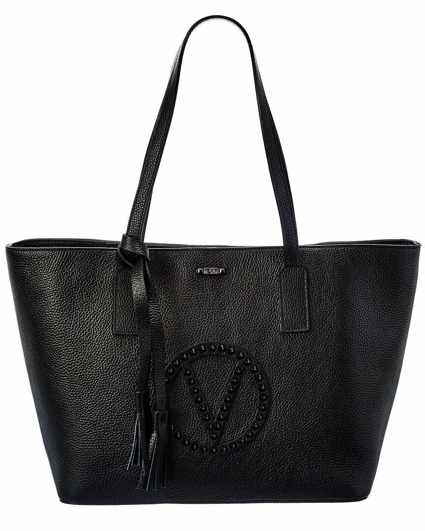 Valentino By Mario Valentino Soho Rock Leather Tote Women Totes 1 Valentino By Mario Valentino Soho Rock Leather Tote Women Totes