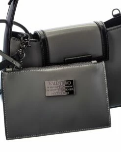 Valentino By Mario Valentino Vivien V Emblem Leather Shoulder Bag Women Shoulder Bags -Valentino sale store 1160315734 RLLZ 3