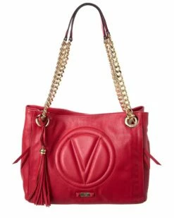 Valentino By Mario Valentino Luisa2 Signature Leather Shoulder Bag Women Shoulder Bags