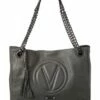 Valentino By Mario Valentino Verra Signature Leather Shoulder Bag Women Shoulder Bags
