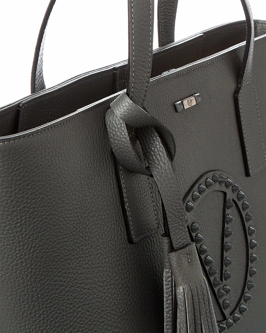 Valentino By Mario Valentino Prince Rock Leather Tote Women Totes 3 Valentino By Mario Valentino Prince Rock Leather Tote Women Totes - Image 3
