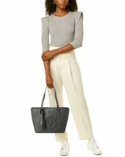 Valentino By Mario Valentino Prince Rock Leather Tote Women Totes 7 Valentino By Mario Valentino Prince Rock Leather Tote Women Totes -Valentino sale store 1160315871 RLLZ 4