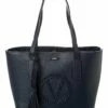 Valentino By Mario Valentino Prince Rock Leather Tote Women Totes