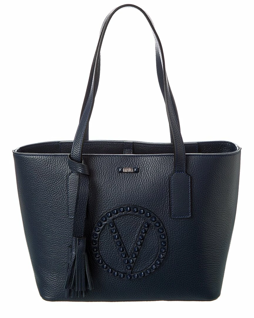 Valentino By Mario Valentino Prince Rock Leather Tote Women Totes 1 Valentino By Mario Valentino Prince Rock Leather Tote Women Totes