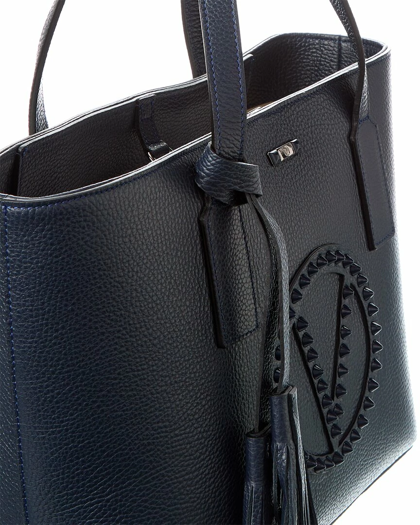 Valentino By Mario Valentino Prince Rock Leather Tote Women Totes 3 Valentino By Mario Valentino Prince Rock Leather Tote Women Totes - Image 3