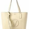 Valentino By Mario Valentino Soho Rock Leather Tote Women Totes