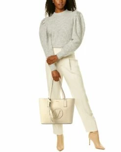 Valentino By Mario Valentino Soho Rock Leather Tote Women Totes 7 Valentino By Mario Valentino Soho Rock Leather Tote Women Totes -Valentino sale store 1160315875 RLLZ 4