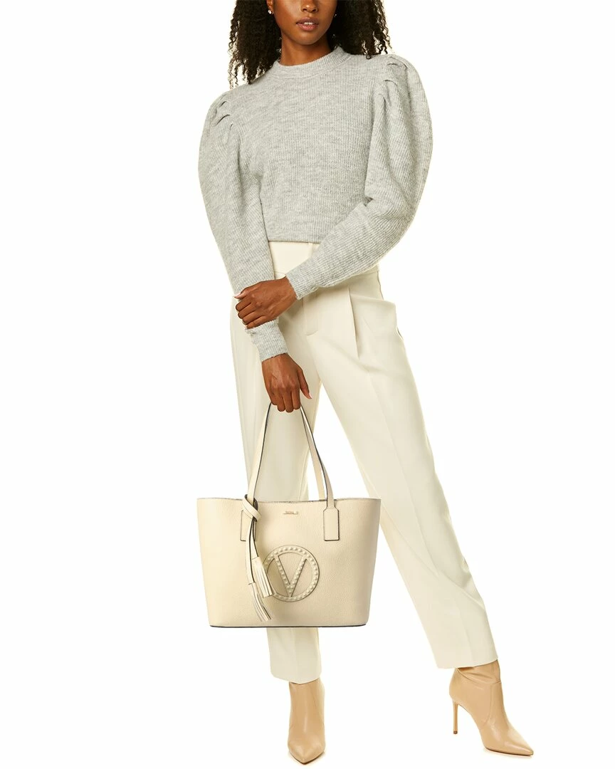 Valentino By Mario Valentino Soho Rock Leather Tote Women Totes 4 Valentino By Mario Valentino Soho Rock Leather Tote Women Totes - Image 4