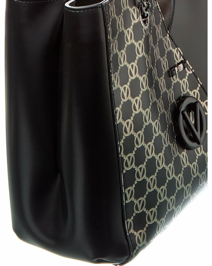 Valentino By Mario Valentino Sandrine Monogram Leather Shoulder Bag Women Shoulder Bags 3 Valentino By Mario Valentino Sandrine Monogram Leather Shoulder Bag Women Shoulder Bags - Image 3