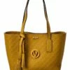 Valentino By Mario Valentino Prince Dollaro Leather Tote Women Totes