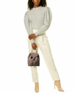 Valentino By Mario Valentino Leon Dollaro Leather Bucket Bag Women Backpacks -Valentino sale store 1160315933 RLLZ 4