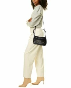 Valentino By Mario Valentino Kai Lavoro Leather Crossbody Women Shoulder Bags -Valentino sale store 1160315971 RLLZ 4