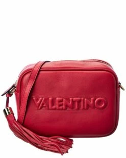 Valentino By Mario Valentino Mia Embossed Leather Crossbody Women Crossbody Bags