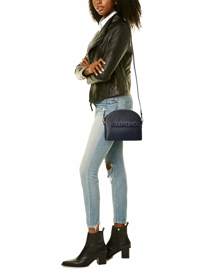 Valentino By Mario Valentino Diana Embossed Leather Crossbody Women Crossbody Bags 4 Valentino By Mario Valentino Diana Embossed Leather Crossbody Women Crossbody Bags - Image 4