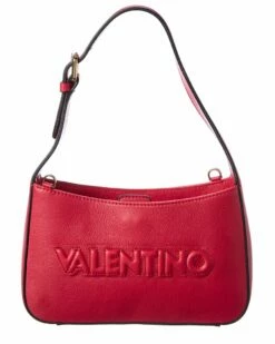 Valentino By Mario Valentino Kai Embossed Leather Crossbody Women Crossbody Bags