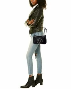 Valentino By Mario Valentino Kai Magnus Leather Crossbody Women Crossbody Bags -Valentino sale store 1160316019 RLLZ 4