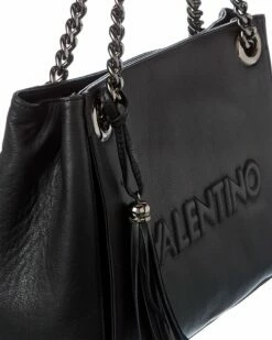 Valentino By Mario Valentino Luisa Embossed Leather Shoulder Bag Women Shoulder Bags -Valentino sale store 1160316022 RLLZ 3