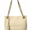 Valentino By Mario Valentino Luisa Embossed Leather Shoulder Bag Women Shoulder Bags