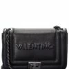 Valentino By Mario Valentino Beatriz Embossed Leather Shoulder Bag Women Shoulder Bags