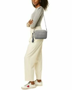 Valentino By Mario Valentino Mia Embossed Leather Crossbody Women Crossbody Bags -Valentino sale store 1160316030 RLLZ 4