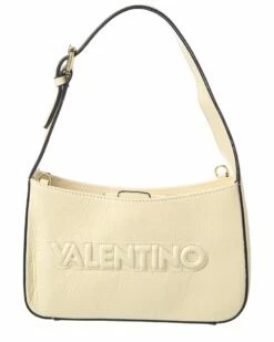 Valentino By Mario Valentino Kai Embossed Leather Crossbody Women Shoulder Bags