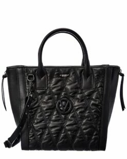 Valentino By Mario Valentino Charmont Matelasse Leather Tote Women Totes