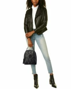 Valentino By Mario Valentino Roy Matelasse Leather Backpack Women Backpacks -Valentino sale store 1160316044 RLLZ 4